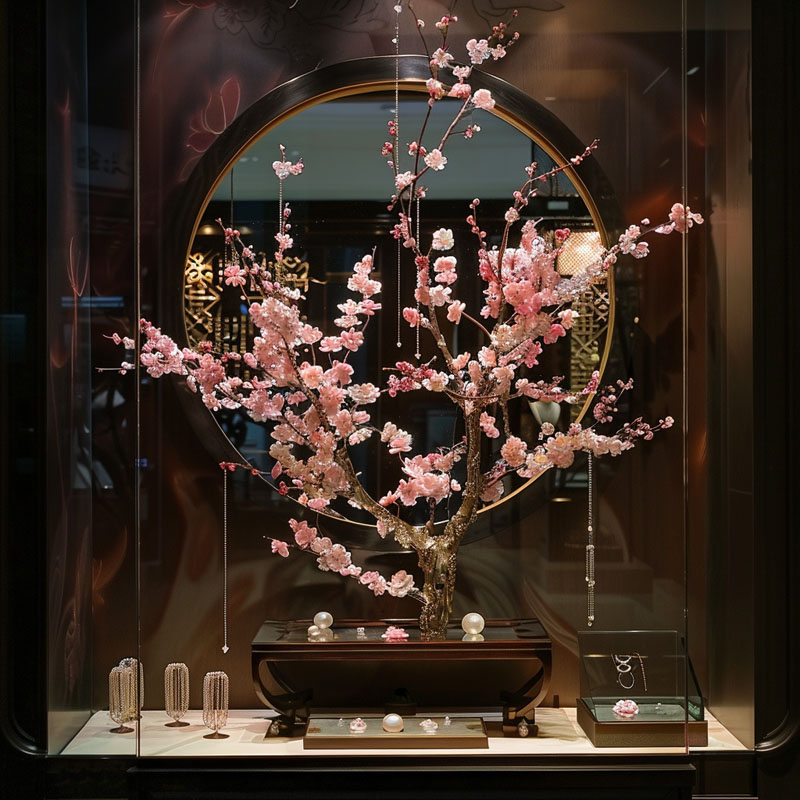 Nola asetzen da bitxiak erakusteko armairuen diseinuak bezeroen psikologia estetikoa?